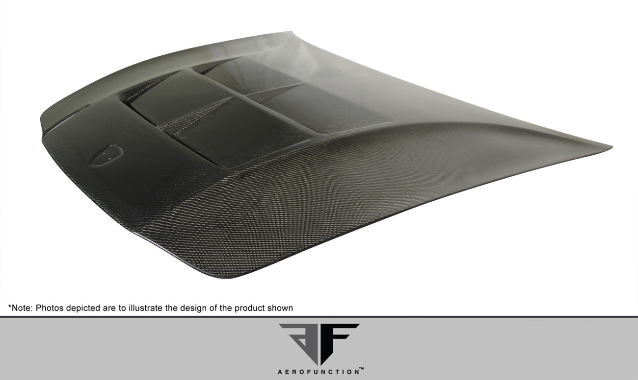 2010-2015 Porsche Panamera Carbon AF-1 Hood ( CFP ) - 1 Piece