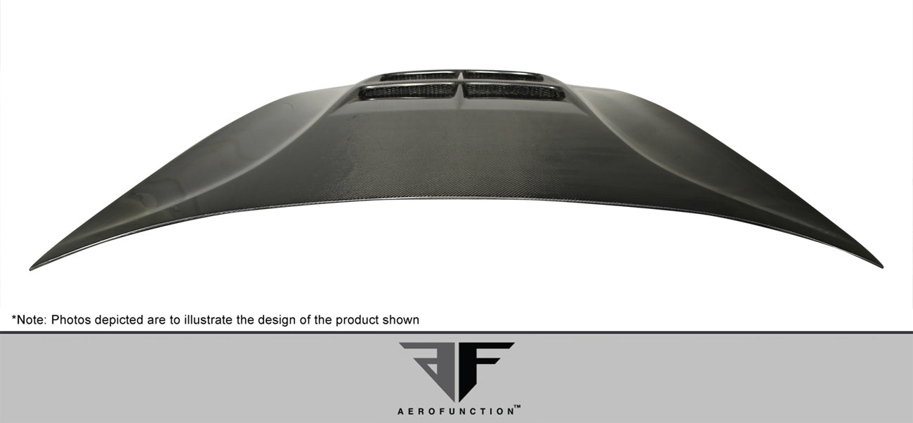 2010-2015 Porsche Panamera Carbon AF-1 Hood ( CFP ) - 1 Piece