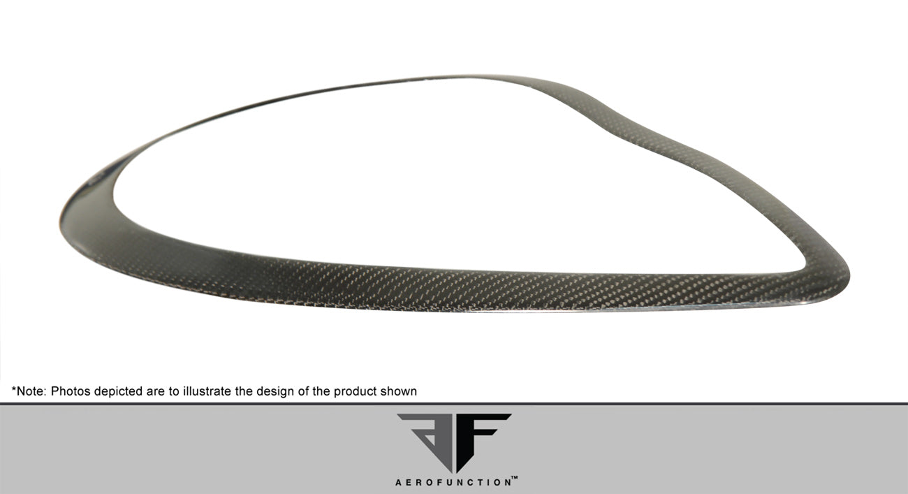 2010-2013 Porsche Panamera Carbon AF-1 Wide Body Eye Lids ( CFP ) - 2 Piece (S)