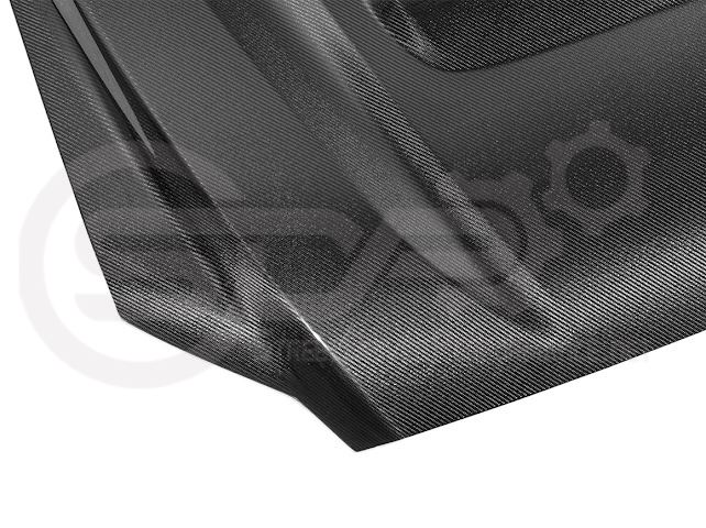 2022-UP TOYOTA TUNDRA | SDP CARBON FIBER FRONT VENTED HOOD WITH SIDE VENTS
