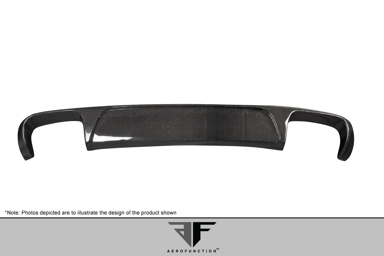 2005-2008 Porsche 911 Carrera 997 Carrera Carbon AF-1 Rear Diffuser ( CFP ) - 1 Piece