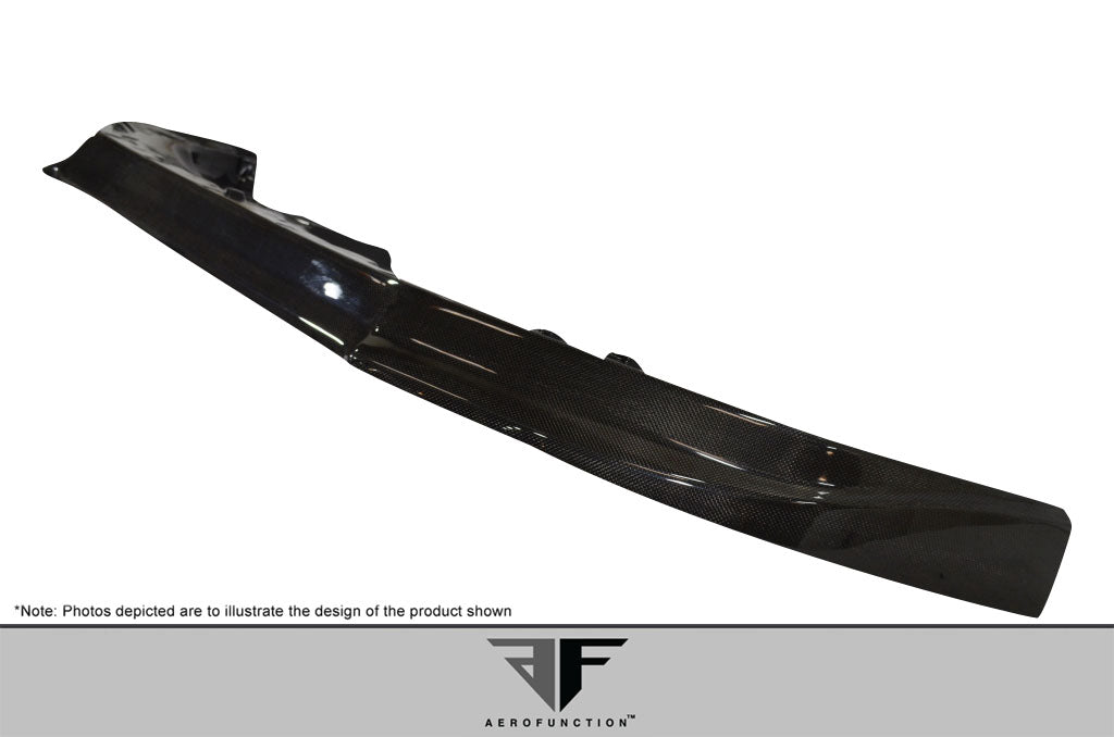 2009-2011 Nissan GT-R R35 Carbon AF-2 Front Add-On Spoiler ( CFP ) - 1 Piece