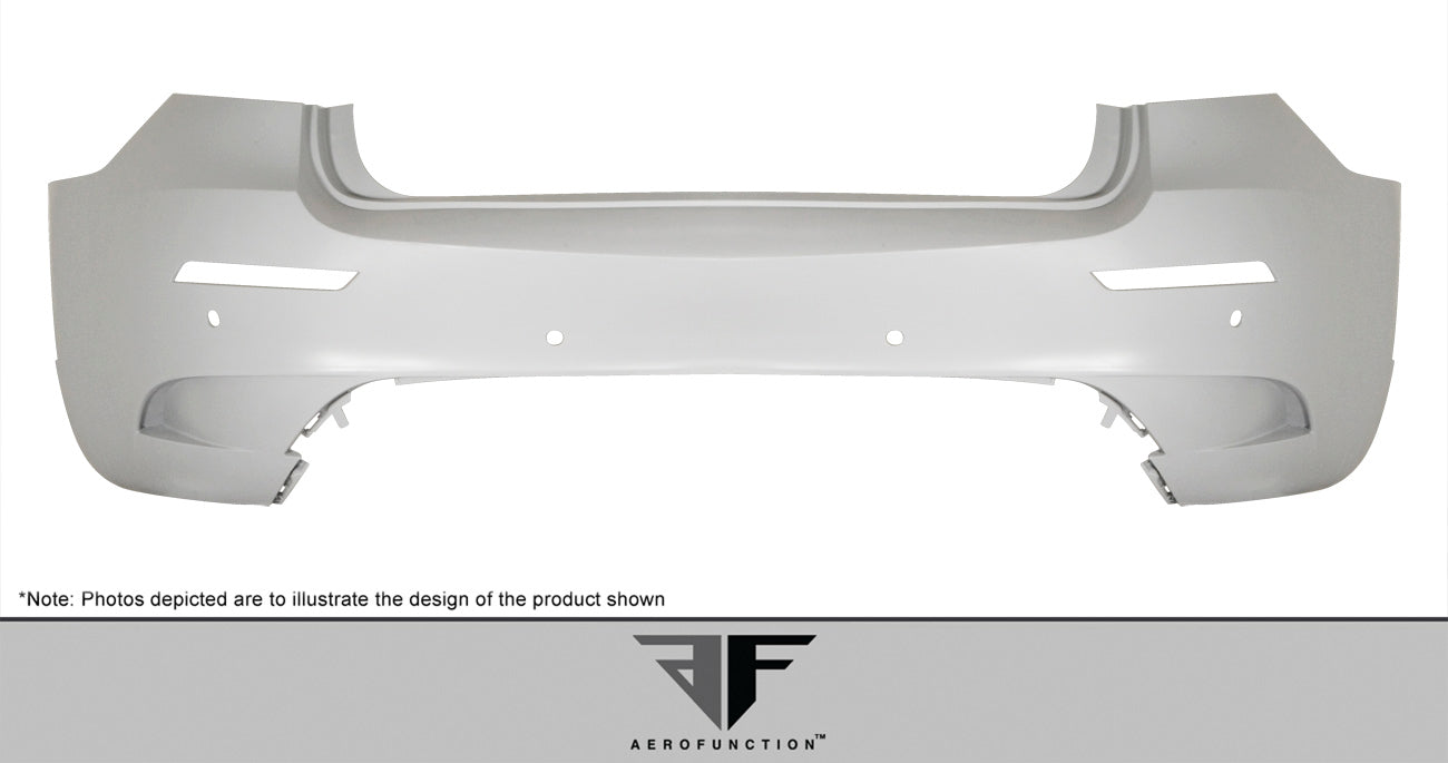 2008-2014 BMW X6 E71 E72 Urethane AF-4 Rear Bumper Cover ( PUR-RIM ) - 1 Piece