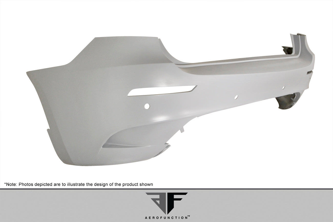 2008-2014 BMW X6 E71 E72 Urethane AF-4 Rear Bumper Cover ( PUR-RIM ) - 1 Piece