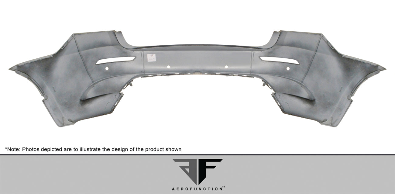 2008-2014 BMW X6 E71 E72 Urethane AF-4 Rear Bumper Cover ( PUR-RIM ) - 1 Piece