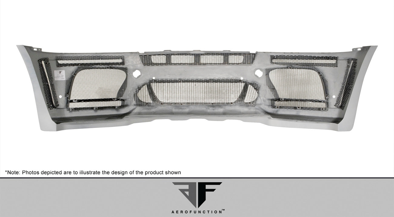 2008-2014 BMW X6 X6M E71 10-13 X5M E70 AF-5 Wide Body Front Bumper Cover ( GFK ) - 1 Piece