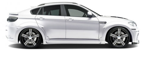 2008-2014 BMW X6 E71 E72 AF-5 Wide Body Side Skirts ( GFK ) - 2 Piece (S)