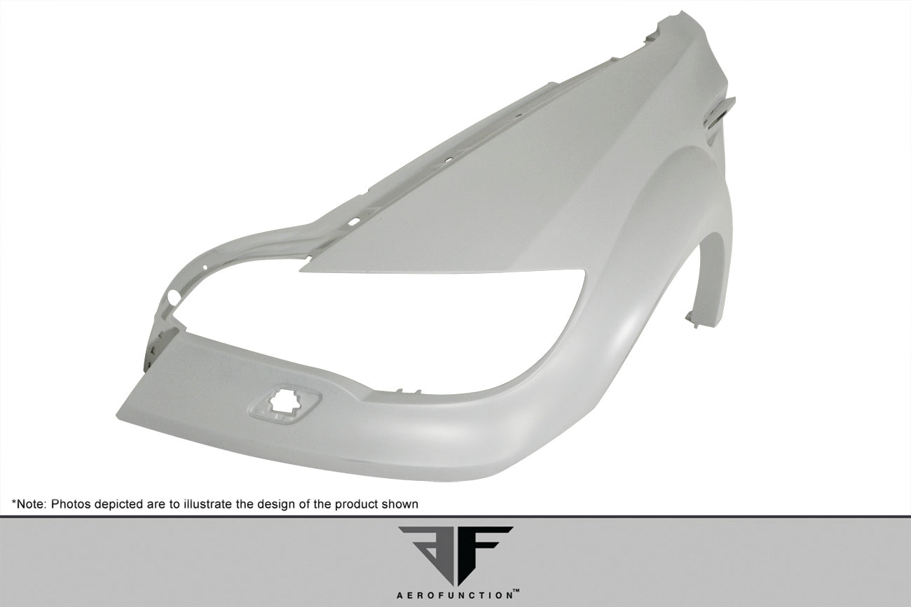 2008-2014 BMW X6 X6M E71 AF-5 Wide Body Front Fenders ( GFK ) - 4 Piece