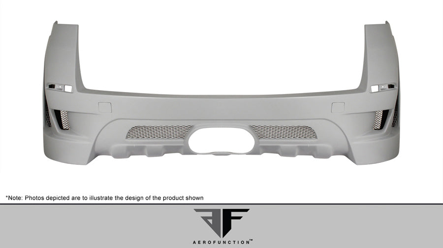 2010-2013 BMW X5 X5M E70 AF-1 Wide Body Rear Bumper Cover ( GFK ) - 1 Piece (S)