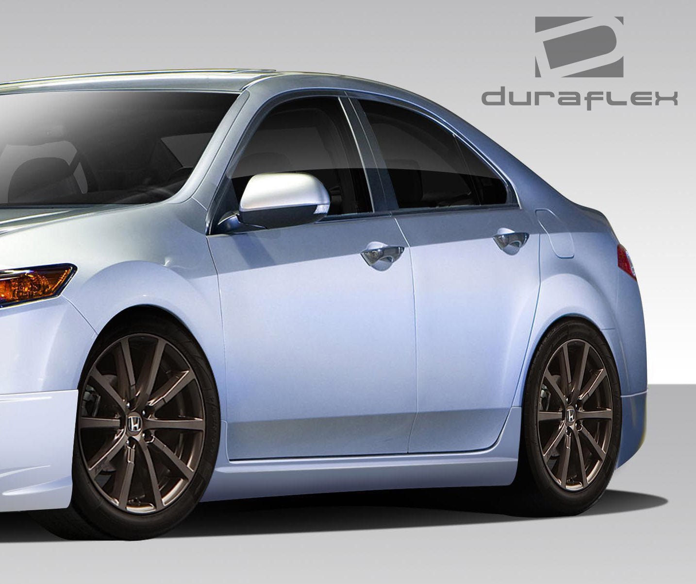 2009-2014 Acura TSX Duraflex Type M Side Skirts Rocker Panels - 2 Piece