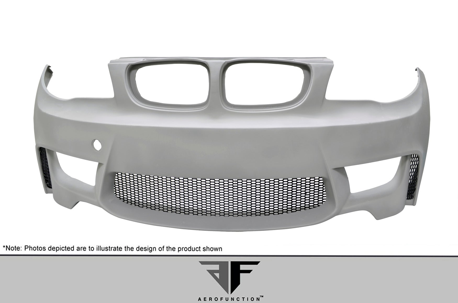 2008-2013 BMW 1 Series E82 E88 AF-1 Front Bumper Cover ( GFK ) - 1 Piece