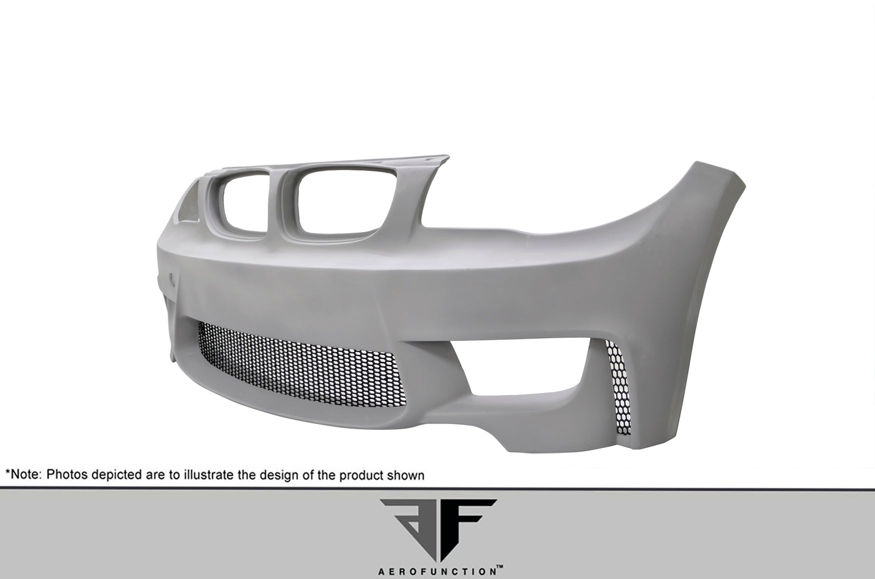 2008-2013 BMW 1 Series E82 E88 AF-1 Front Bumper Cover ( GFK ) - 1 Piece
