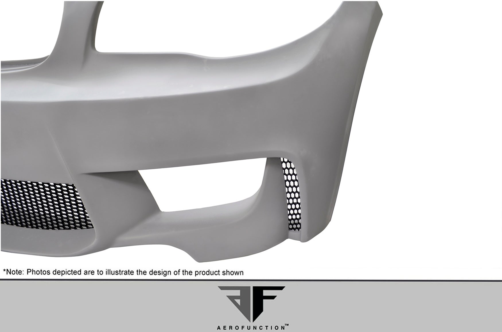 2008-2013 BMW 1 Series E82 E88 AF-1 Front Bumper Cover ( GFK ) - 1 Piece