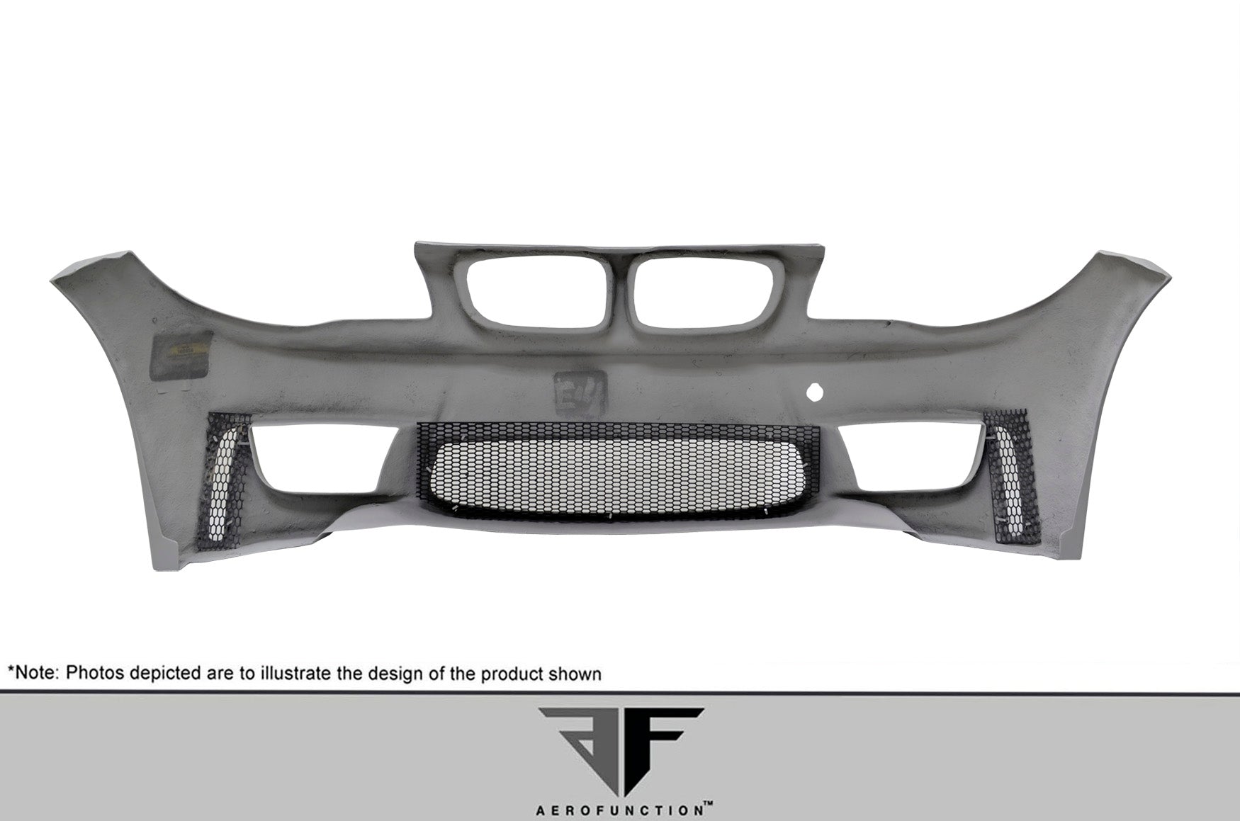 2008-2013 BMW 1 Series E82 E88 AF-1 Front Bumper Cover ( GFK ) - 1 Piece