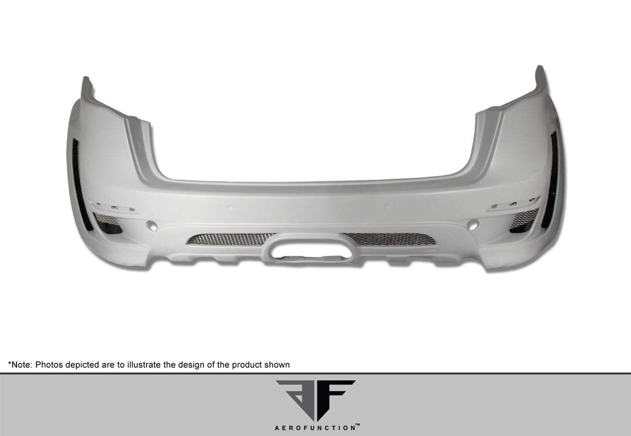 2011-2014 Porsche Cayenne AF-3 Wide Body Rear Bumper Cover ( GFK ) - 1 Piece (S)