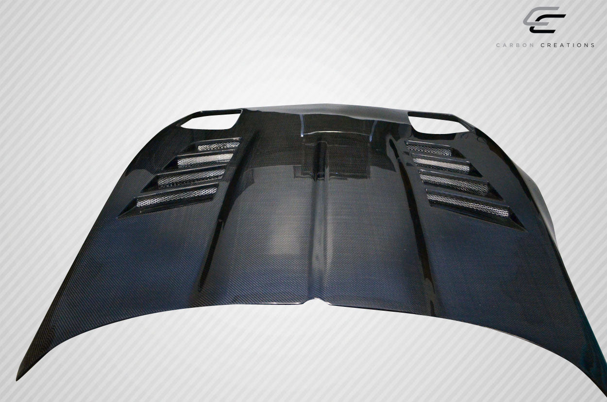 1985-1996 Chevrolet Corvette C4 Carbon Creations GT Racing Hood - 1 Piece