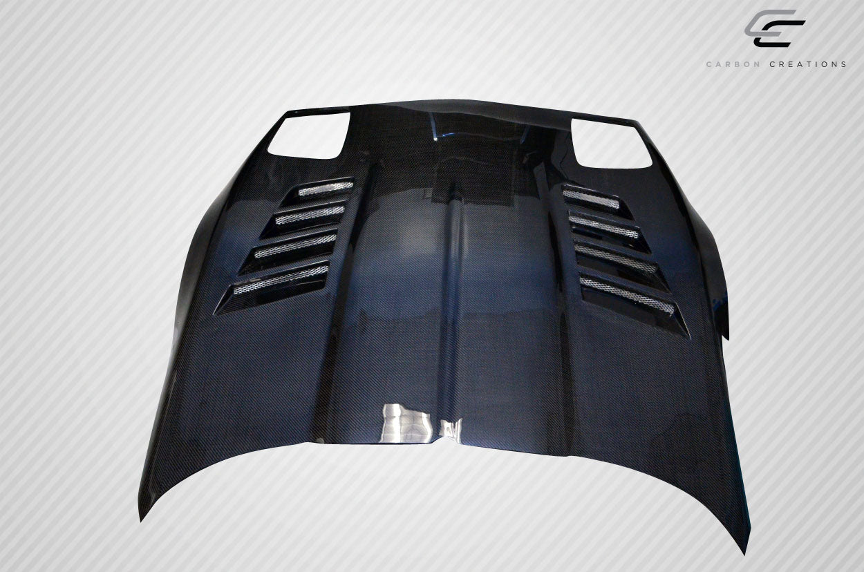 1985-1996 Chevrolet Corvette C4 Carbon Creations GT Racing Hood - 1 Piece