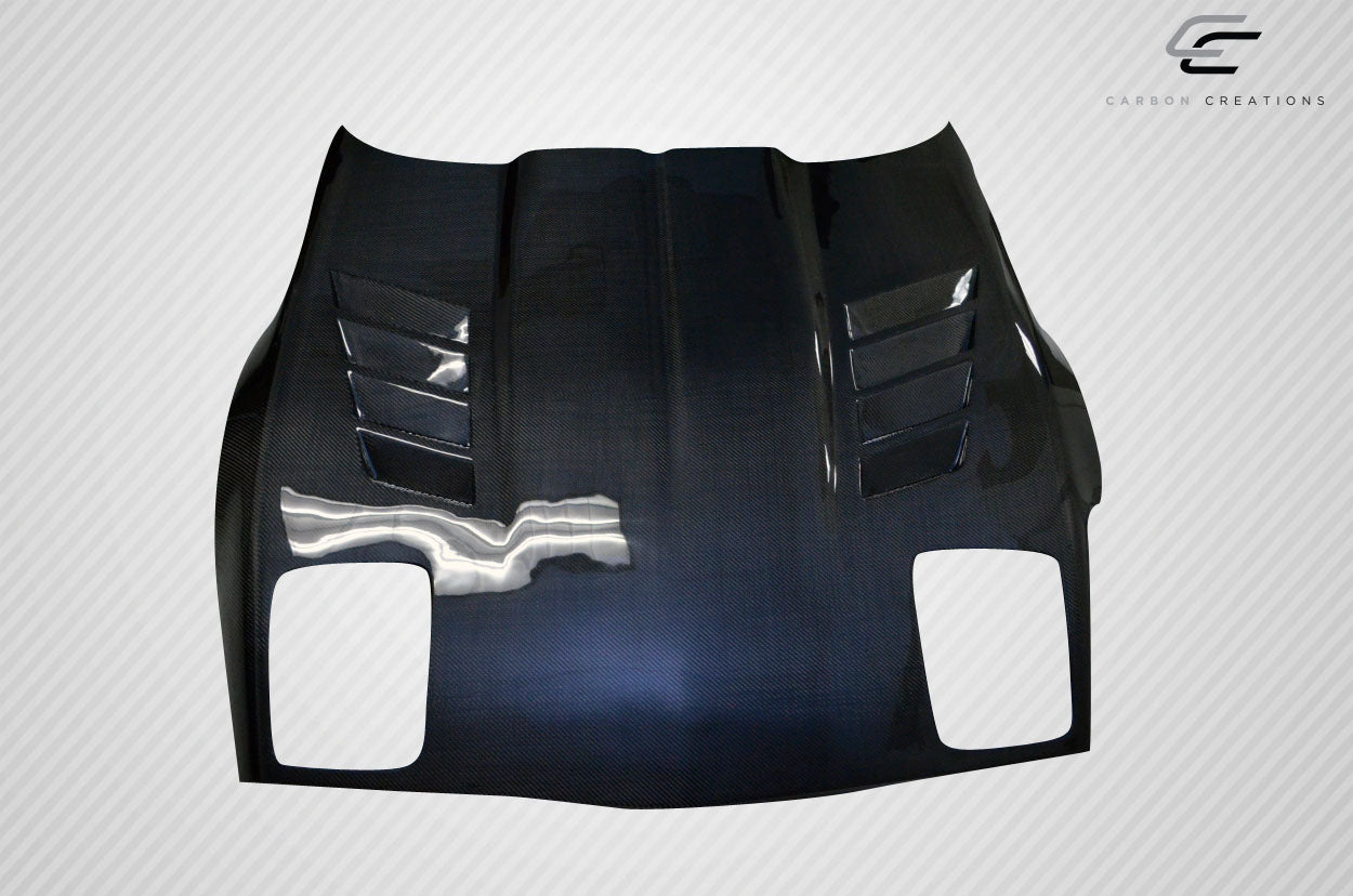 1985-1996 Chevrolet Corvette C4 Carbon Creations GT Racing Hood - 1 Piece