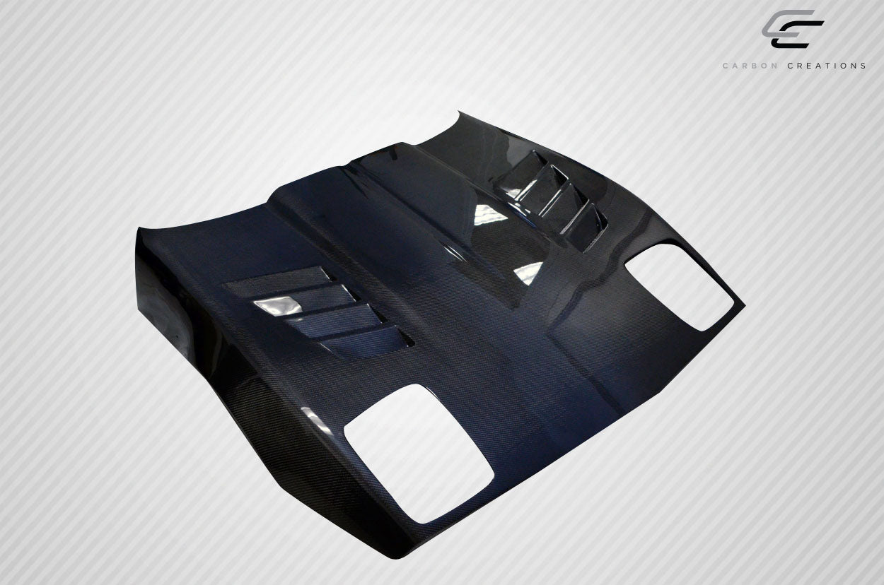 1985-1996 Chevrolet Corvette C4 Carbon Creations GT Racing Hood - 1 Piece