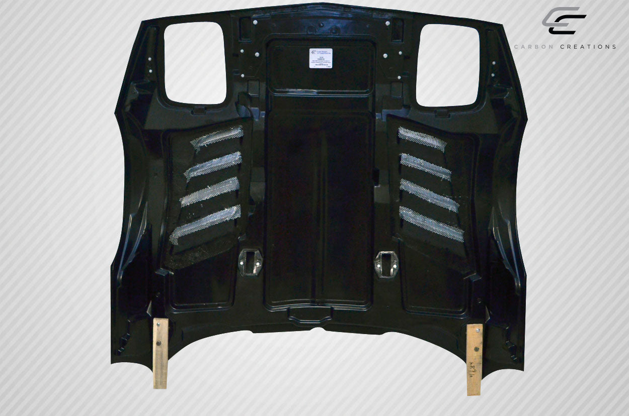 1985-1996 Chevrolet Corvette C4 Carbon Creations GT Racing Hood - 1 Piece