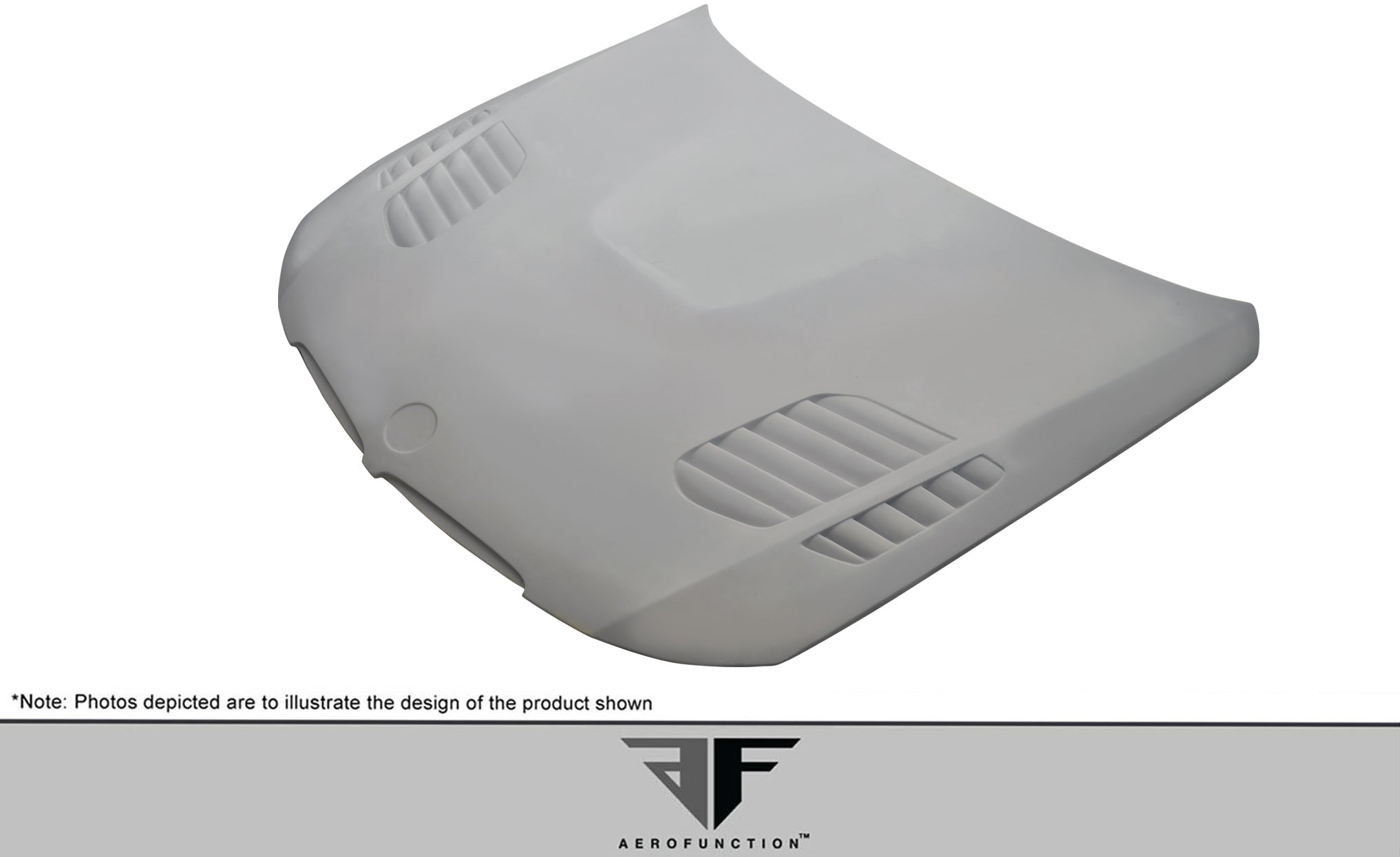 2006-2008 BMW 3 Series E90 4DR AF-1 Hood ( GFK ) - 1 Piece