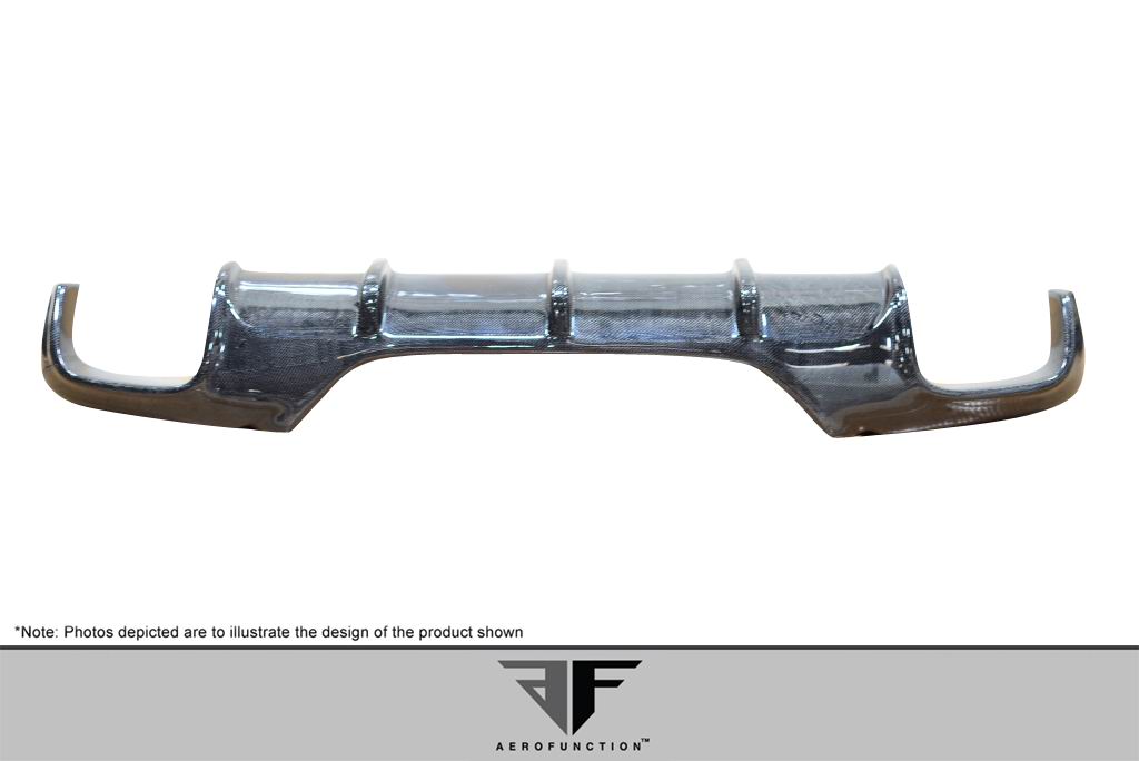 2006-2010 BMW M6 E63 E64 Convertible / 2DR Carbon AF-1 Rear Diffuser ( CFP ) - 1 Piece