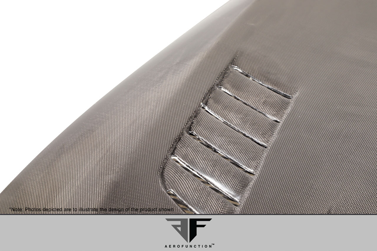 2007-2010 BMW 3 Series E92 2dr E93 Convertible Carbon AF-1 Hood ( CFP ) - 1 Piece
