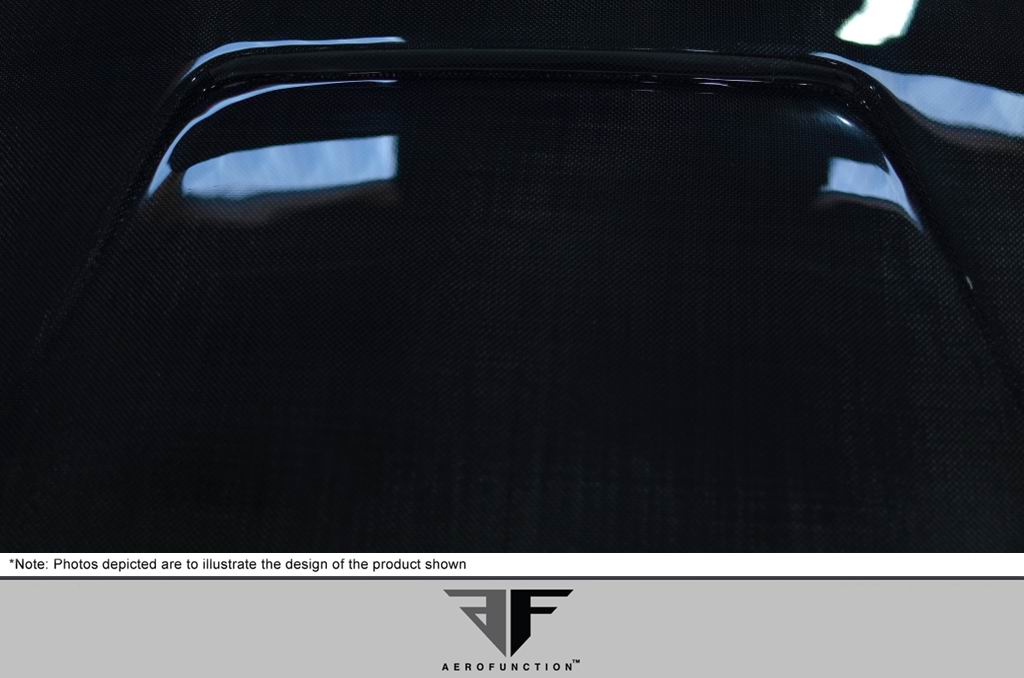 2007-2010 BMW 3 Series E92 2dr E93 Convertible Carbon AF-1 Hood ( CFP ) - 1 Piece