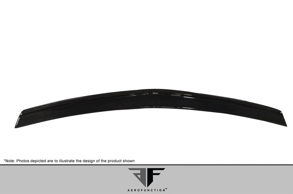 2010-2016 Mercedes E Class W212 4DR Carbon AF-3 Trunk Spoiler ( CFP ) - 1 Piece (S)