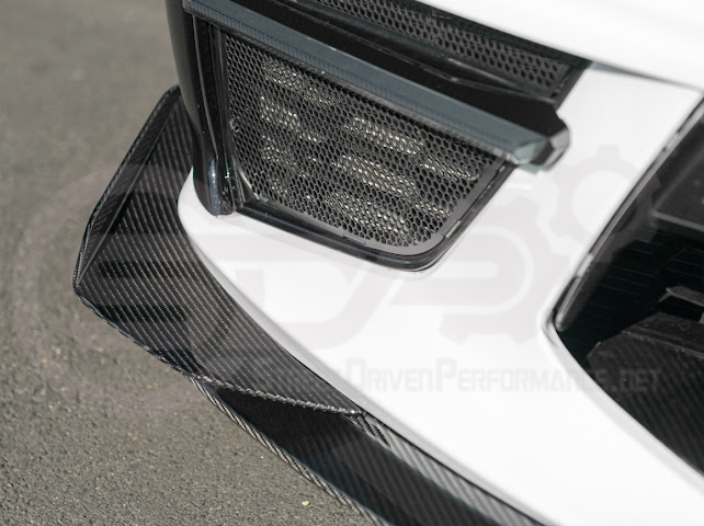 2020+ CORVETTE C8 STINGRAY & Z51 | Z06 Z07 PERFORMANCE FRONT LIP SPLITTER & CANARDS GROUND EFFECTS