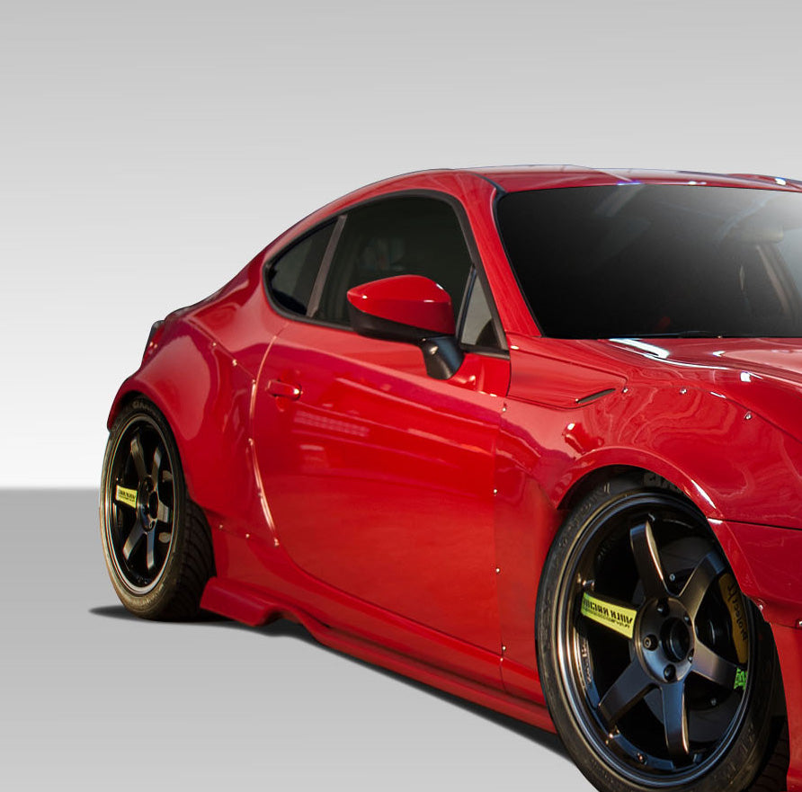 2013-2016 Scion FR-S Duraflex GT500 Wide Body Kit (+40mm Front, +65mm Rear) - 13 Piece