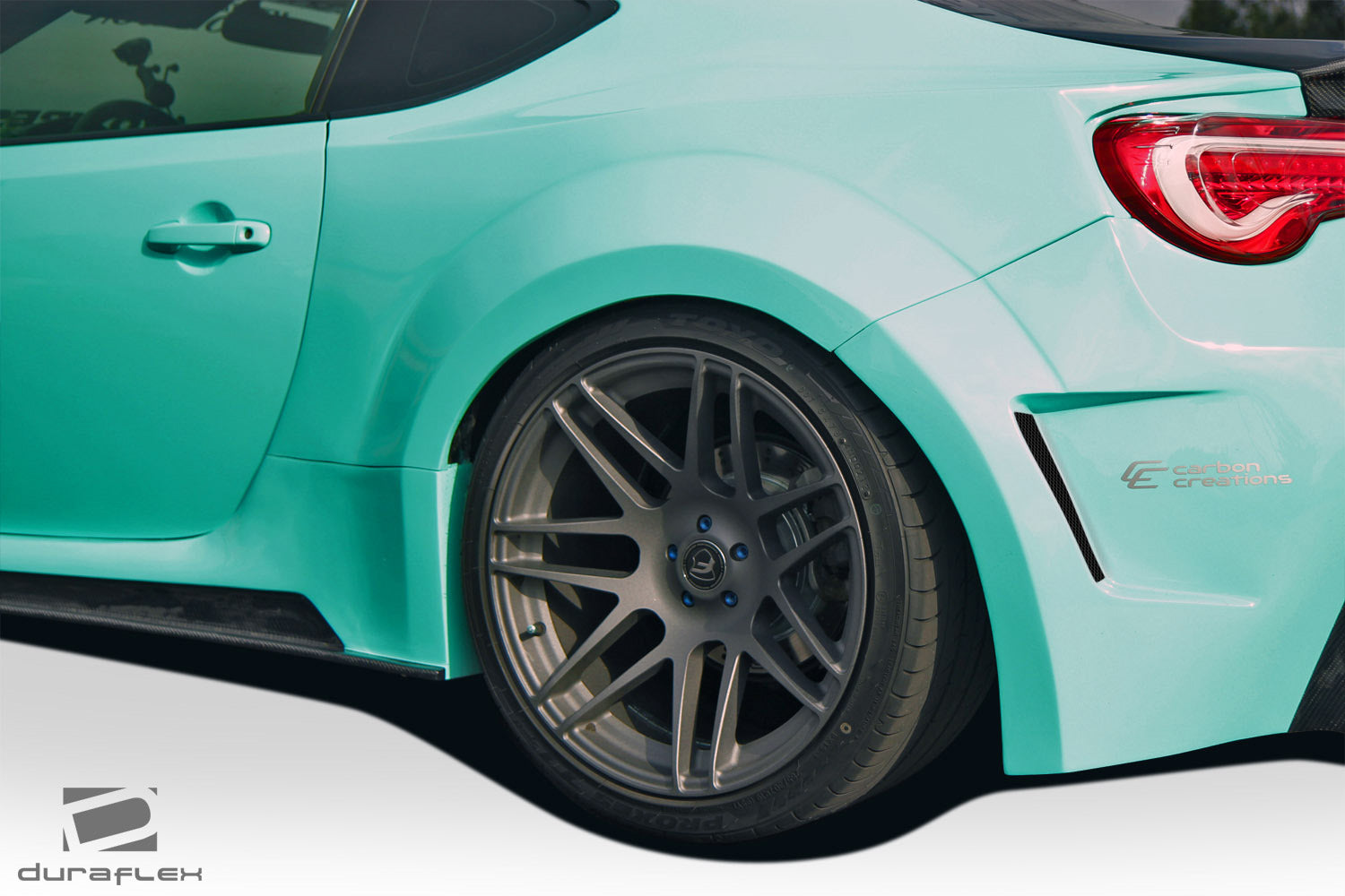 2013-2020 Scion FR-S Toyota 86 Subaru BRZ Duraflex 86-R Wide Body Rear Fenders - 2 Piece (+70mm) (S)