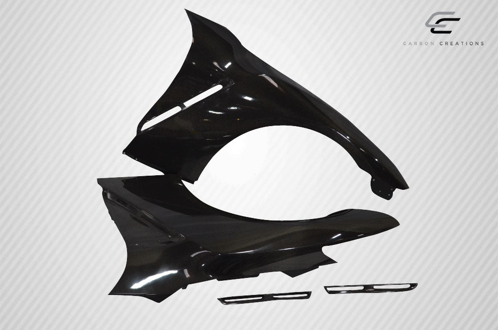 2009-2021 Nissan GT-R R35 Carbon Creations OEM Look Fenders - 4 Piece