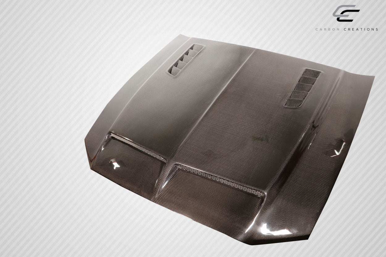 2013-2014 Ford Mustang / 2010-2014 Mustang GT500 Carbon Creations GT500 Hood - I Piece