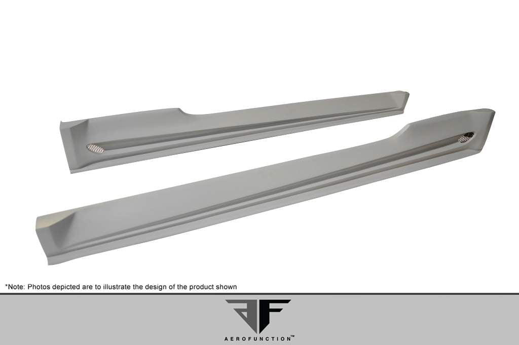 2004-2010 BMW 6 Series E63 E64 2DR Convertible AF-2 Wide Body Side Skirts Rocker Panels ( GFK ) - 2 Piece (S)