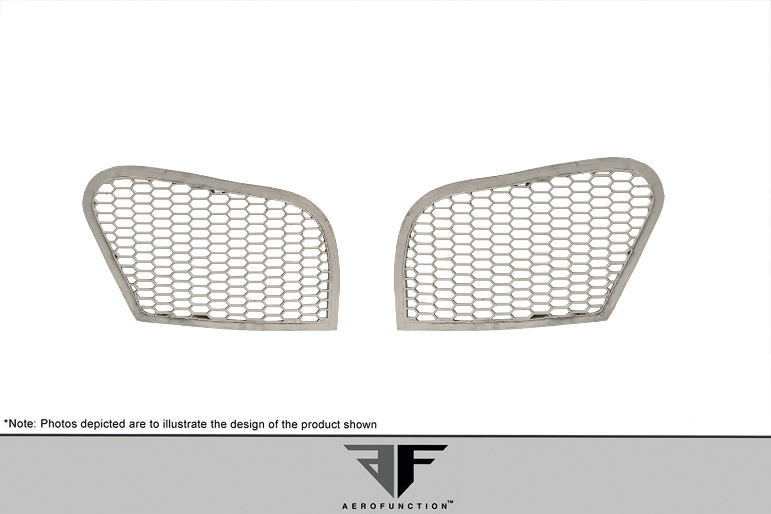 2007-2013 BMW X5 E70 Urethane AF-1 Front Bumper Cover Upper Grille Insert ( PUR-RIM ) - 1 Piece (S)