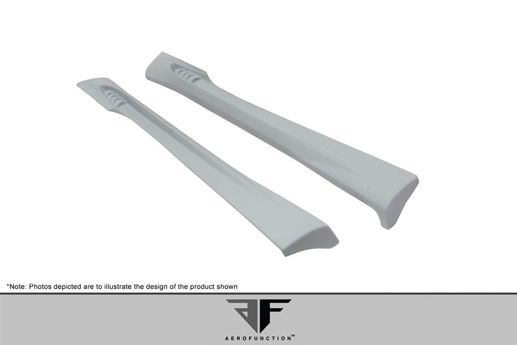2003-2010 Bentley Continental GT GTC AF-1 Side Skirt Rocker Panels ( GFK ) - 2 Piece