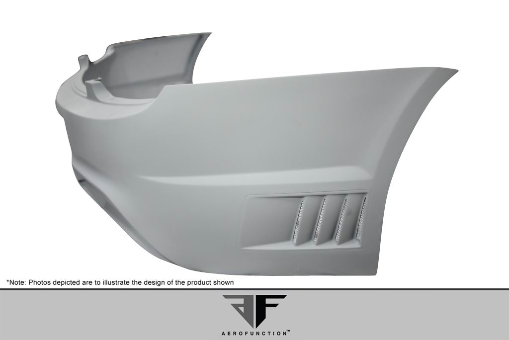 2003-2010 Bentley Continental GT GTC AF-1 Rear Bumper Cover ( GFK ) - 1 Piece