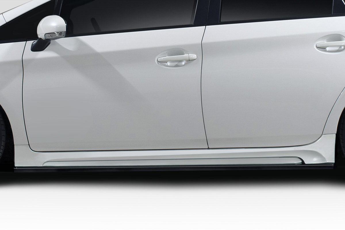 2010-2015 Toyota Prius Duraflex TK-R Side Skirt Rocker Panels - 2 Piece