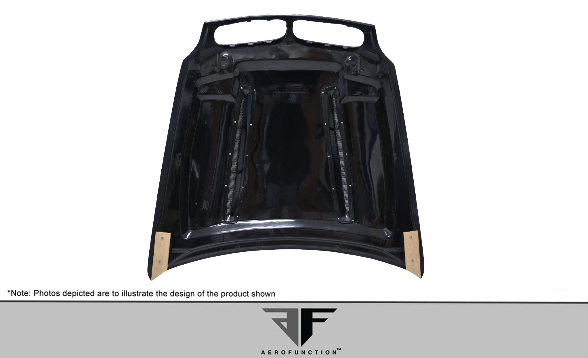 2008-2014 BMW X6 X6M E71 2007-2013 BMW X5 E70 Carbon AF-5 Hood ( CFP ) - 1 Piece