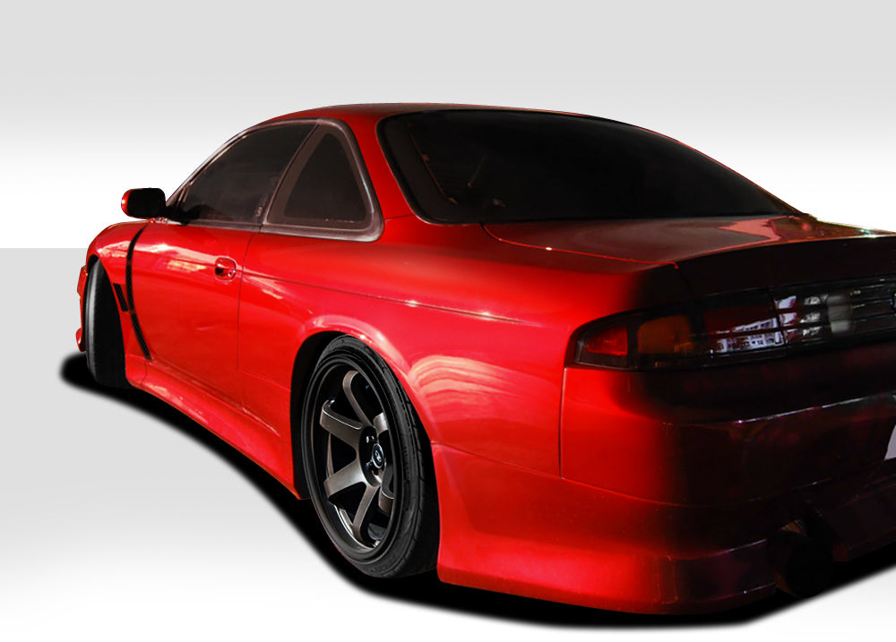 1997-1998 Nissan 240SX S14 Duraflex V-Speed Wide Body Kit  (+35mm) - 8 Piece