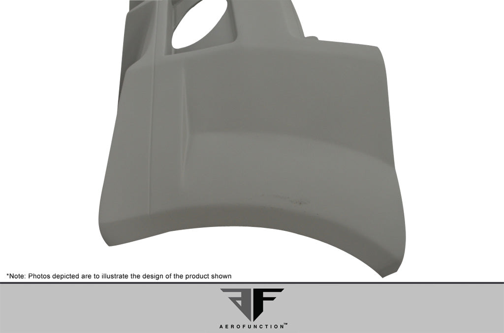 2004-2008 Lamborghini Gallardo AF-1 Wide Body Rear Bumper Cover ( GFK ) - 1 Piece