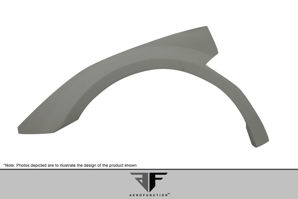 2004-2008 Lamborghini Gallardo AF-1 Wide Body Front Fender Flares ( GFK ) - 2 Piece (S)