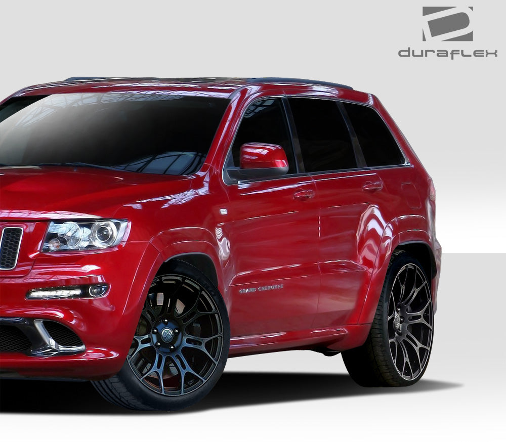 2011-2015 Jeep Grand Cherokee Duraflex SRT Look Side Skirt Rocker Panels - 2 Piece