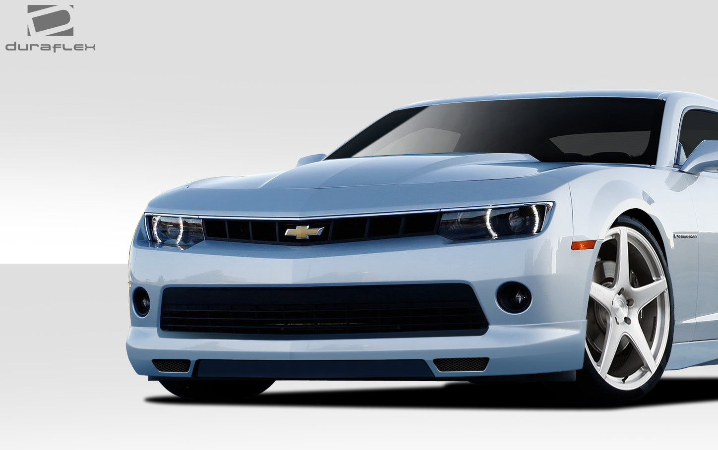 2014-2015 Chevrolet Camaro V6 Duraflex Racer Front Lip Under Air Dam Spoiler - 1 Piece