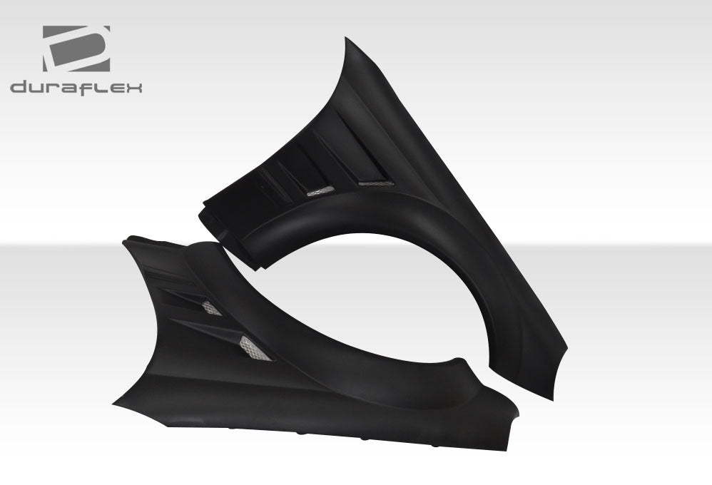 2003-2009 Mercedes CLK W209 Duraflex Black Series Look Wide Body Front Fenders - 2 Piece