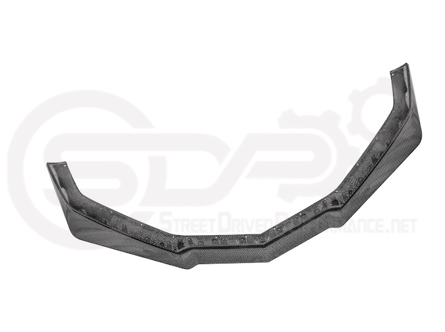 2023-UP CORVETTE C8 Z06 | Z07 STYLE EXTENDED ONE-PIECE FRONT LIP SPLITTER GROUND EFFECTS