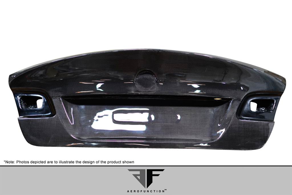 2007-2013 BMW 3 Series E92 2dr Carbon AF-3 Trunk Lid ( CFP ) - 1 Piece
