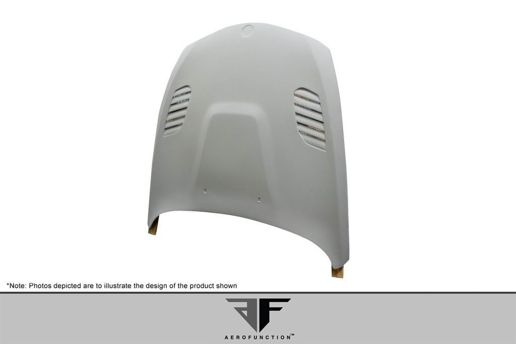 2004-2010 BMW 6 Series M6 E63 E64 AF-1 Hood ( GFK ) - 1 Piece