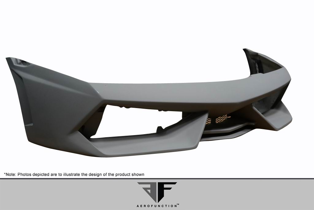 2009-2013 Lamborghini Gallardo AF-2 Front Bumper Cover ( GFK ) - 1 Piece